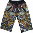 ED HARDY ORIGINAL TEXTURIERTE BERMUDA NEUESTEN TREND - L